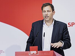 Lars Klingbeil, spolup�edseda sociálních demokrat� (SPD). (19. zá�í 2022)