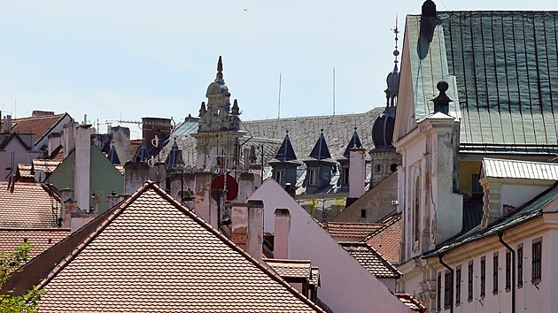 Dominiknsk klter napojen na kostel sv.Vclava v horn sti Kamenn ulic v Chebu.