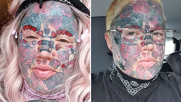 Matka je závislá na tetování, nechává si ho dělat třikrát týdně