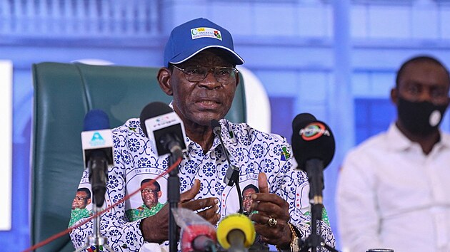 Prezident Rovnkov Guineje Teodoro Obiang Nguema Mbasogo (25. listopadu 2021)