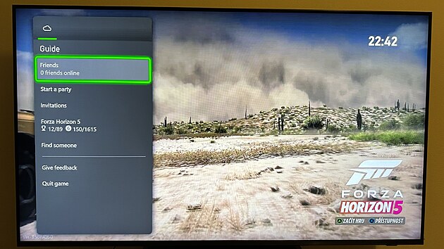 Xbox cloud streaming na televizi Samsung