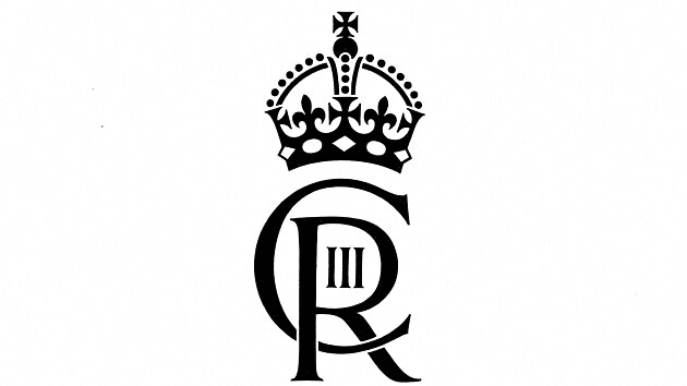 Monogram britského krále Karla III.