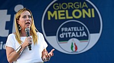 Šéfka strany Bratři Itálie Giorgia Meloniová (11. září 2022) | na serveru Lidovky.cz | aktuální zprávy