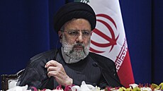 Íránský prezident Ebráhím Raísí v New Yorku, kam vyrazil na Valné shromáždění...