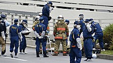 Policisté a záchranáři zasahují v Tokiu na místě, kde se muž chtěl upálit na... | na serveru Lidovky.cz | aktuální zprávy