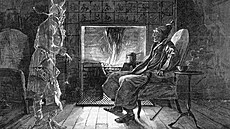 Snad nejslavnější a nejpůsobivější Dickensův příběh s duchy je Vánoční koleda....