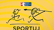 Sportuj jako Zátopkovi logo.