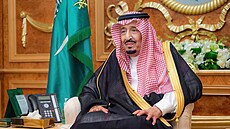 Král Saúdské Arábie Salmán bin Abd al-Azíz (27. záí 2022)