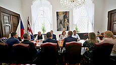 Na brněnském magistrátu se v neděli 25. září konalo jednání představitelů všech stran, které se dostaly do nového zastupitelstva.