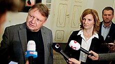 Na brněnském magistrátu se v pondělí 26. září konalo povolební vyjednávání ODS...