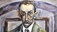 Autoportrét Bohuslava Reynka z roku 1919