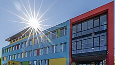 Opravená základní �kola Sion v Hradci Králové. (26. 9. 2022)