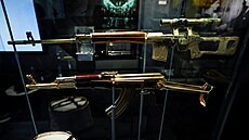 Zbran Saddáma Husajna v tajném muzeu CIA (25. záí 2022)