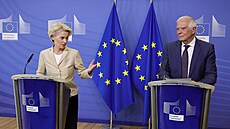 Předsedkyně Evropské komise Ursula von der Leyenová a šéf diplomacie EU Josep... | na serveru Lidovky.cz | aktuální zprávy