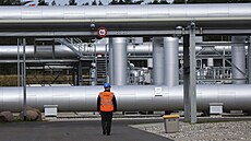 Spádová stanice plynovodu Nord Stream 2 v německém Lubminu (září 2022) | na serveru Lidovky.cz | aktuální zprávy