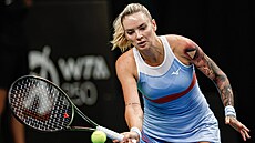 Tereza Martincová na turnaji v Tallinnu