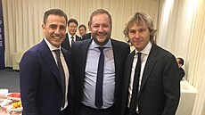 Pavel Nedvd coby funkcioná Juventusu. Na svj post viceprezidenta rezignoval v listopadu 2022 kvli podezení z falování úetnictví.