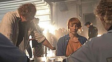 Ros�a Novák ml. a Vica Kerekesová ve filmu B�ná selhání