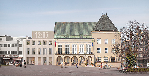 Chráněná budova vedle zlínské radnice půjde k zemi, nahradí ji nová