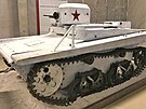 Sovtský lehký obojivelný tank T 37 se do védska dostal jako koist ze Zimní...