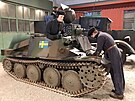 Stridsvagn (Strv) m37. V roce 1937 padlo rozhodnutí zavést do védské armády...