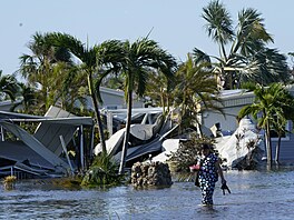 Floridu zasáhl hurikán Ian. (29. záí 2022)