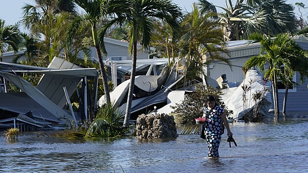 Floridu zashl hurikn Ian. (29. z 2022)