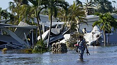 Floridu zasáhl hurikán Ian. (29. záí 2022)