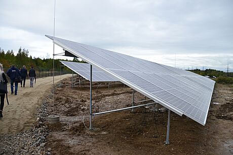 První solární elektrárna SUAS Group u Lipnice