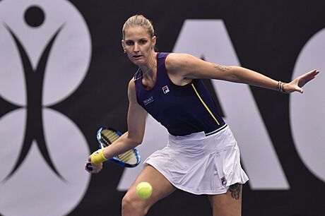 Karolína Plíková nestaila v prvním kole turnaje WTA v Ostrav na Amerianku...