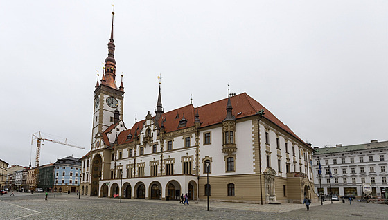 Budova radnice na olomouckém Horním námstí.