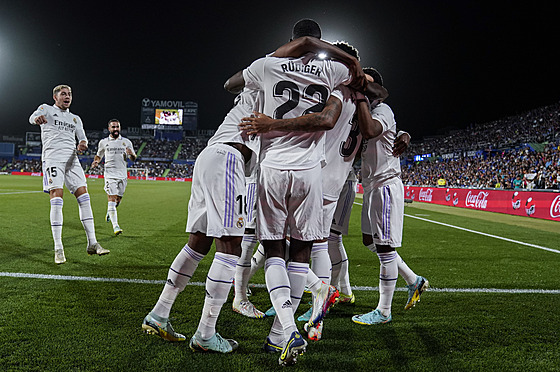 Radost hrá Realu Madrid ze vsteleného gólu.