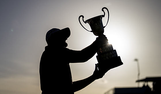 Jon Rahm se raduje z triumfu na Spanish Open
