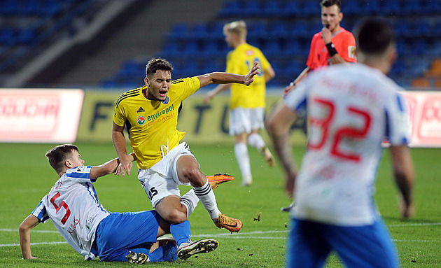 Fotbalisté Jihlavy remizovali v druhé lize s předposledním Prostějovem