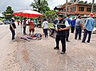 Nejmén 31 lidí zahynulo pi stelb v zaízení pée o dti v Thajsku. (6....