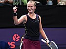 Barbora Krejíková ve finále turnaje v Tallinnu.