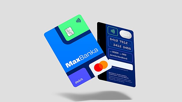 Vizuál platebních karet Max banky | na serveru Lidovky.cz | aktuální zprávy