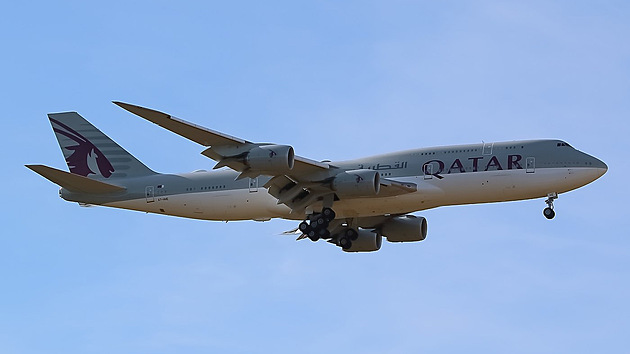 Boeing 747-8 BBJ, Qatar Amiri Flight, imatrikulace A7-HHE