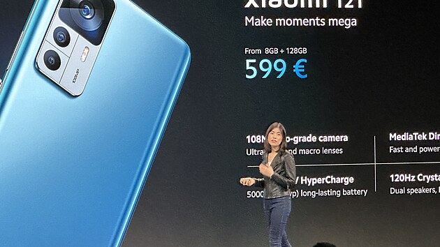 Premi�ra Xiaomi 12T a 12T Pro