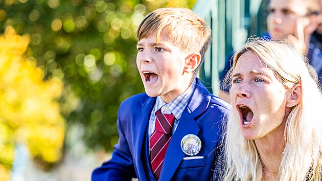 Emoce tren�rky Lenky Kvapilov� na Velk� pardubick�