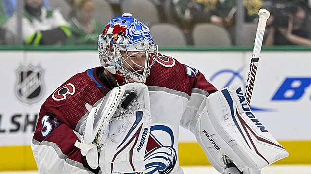 Pavel Francouz z Colorado Avalanche