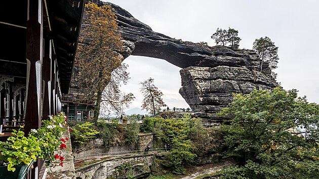 Na Pravickou brnu se vrtili turist. (1. jna 2022)