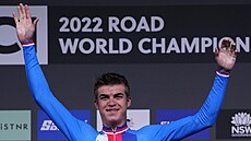 Mathias Vacek na světovém šampionátu silničních cyklistů vybojoval stříbro v...