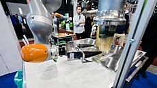 Robotický vý�ep na Mezinárodním strojírenském veletrhu v Brn�.