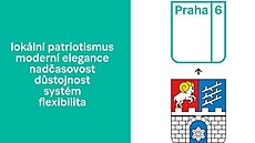 Mstská ást Praha 6 pedstavila svou novou vizuální identitu.