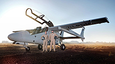 Lehký bojový letoun Mwari z Jihoafrické republiky