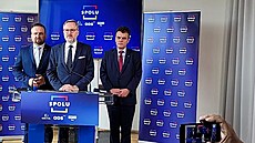 Do prezidentské volby koalice Spolu podpoí Fischera, Nerudovou a Pavla