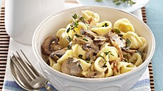 Orecchiette s houbami