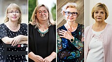 Hana Kordová Marvanová (SPOLU), Jana Zwyrtek Hamplová (Nezávislí), Daniela...