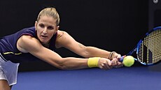 Karolína Plí�ková nesta�ila v prvním kole turnaje WTA v Ostrav� na Ameri�anku...